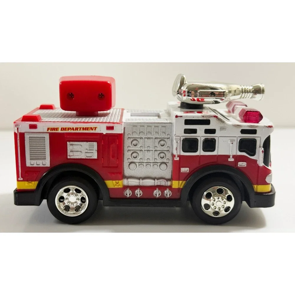 Road Rippers Fire‎ Truck Toy Kids OS Red White Lights and Sounds Motorized